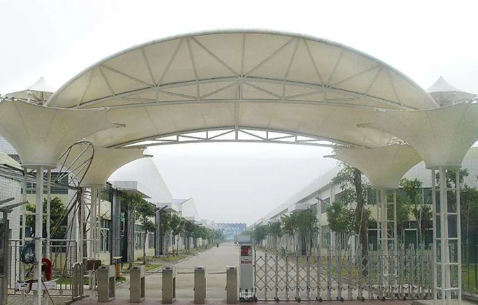 Planning membrane entrance canopies