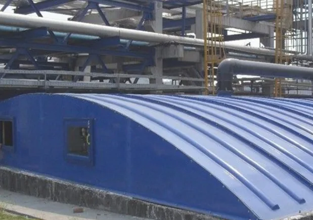 Selecting a wastewater membrane cover fabricator — reference image