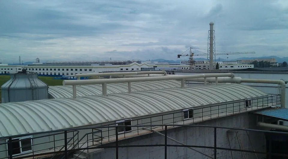 Wastewater covers for odour containment — reference image 2