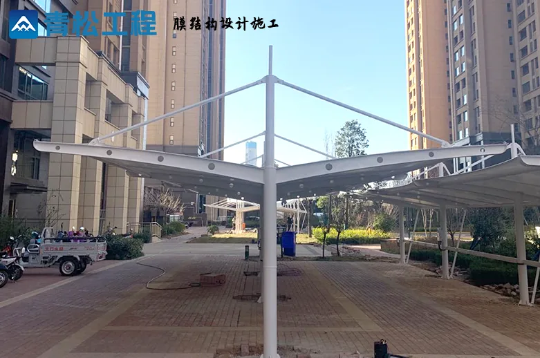 Membrane shelters for cars — reference image
