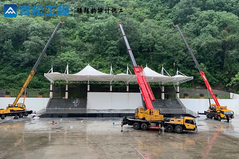 Stadium grandstand construction — reference image 2