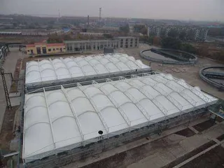 Wastewater covers and odour-control equipment — reference image