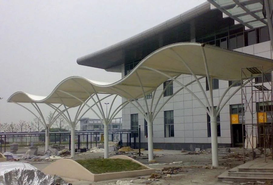Membrane shade canopies for grandstands — reference image 2