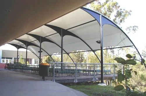 Membrane canopies for walkways — reference image 2