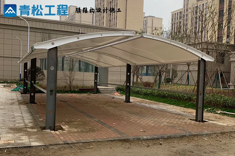Membrane carport construction — reference image 3