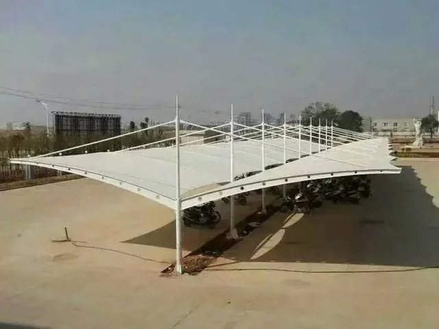 Seven-shaped membrane rain shelters — reference image 2