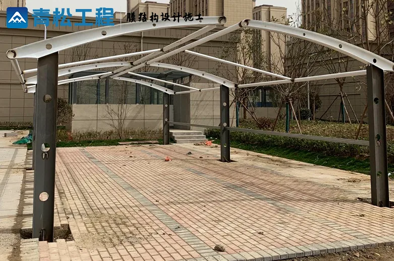 Membrane carport construction — reference image 2