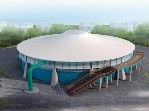 Covers for small wastewater tanks — reference image