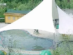 景观膜结构泳池