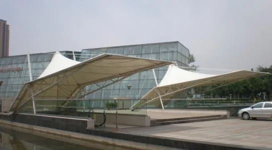 Grandstand membrane structures for export projects