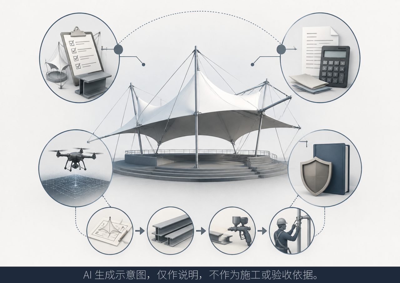 暂停的膜结构项目重新启动：业主需要先核对的四类条件